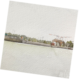 Docks Greeting Card?