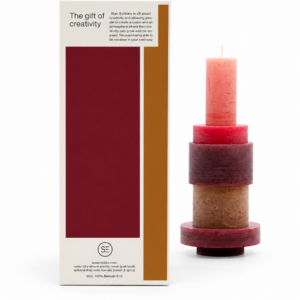 CANDL STACK 03- Burgundy