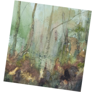 By the Light of the Moon Greeting Card